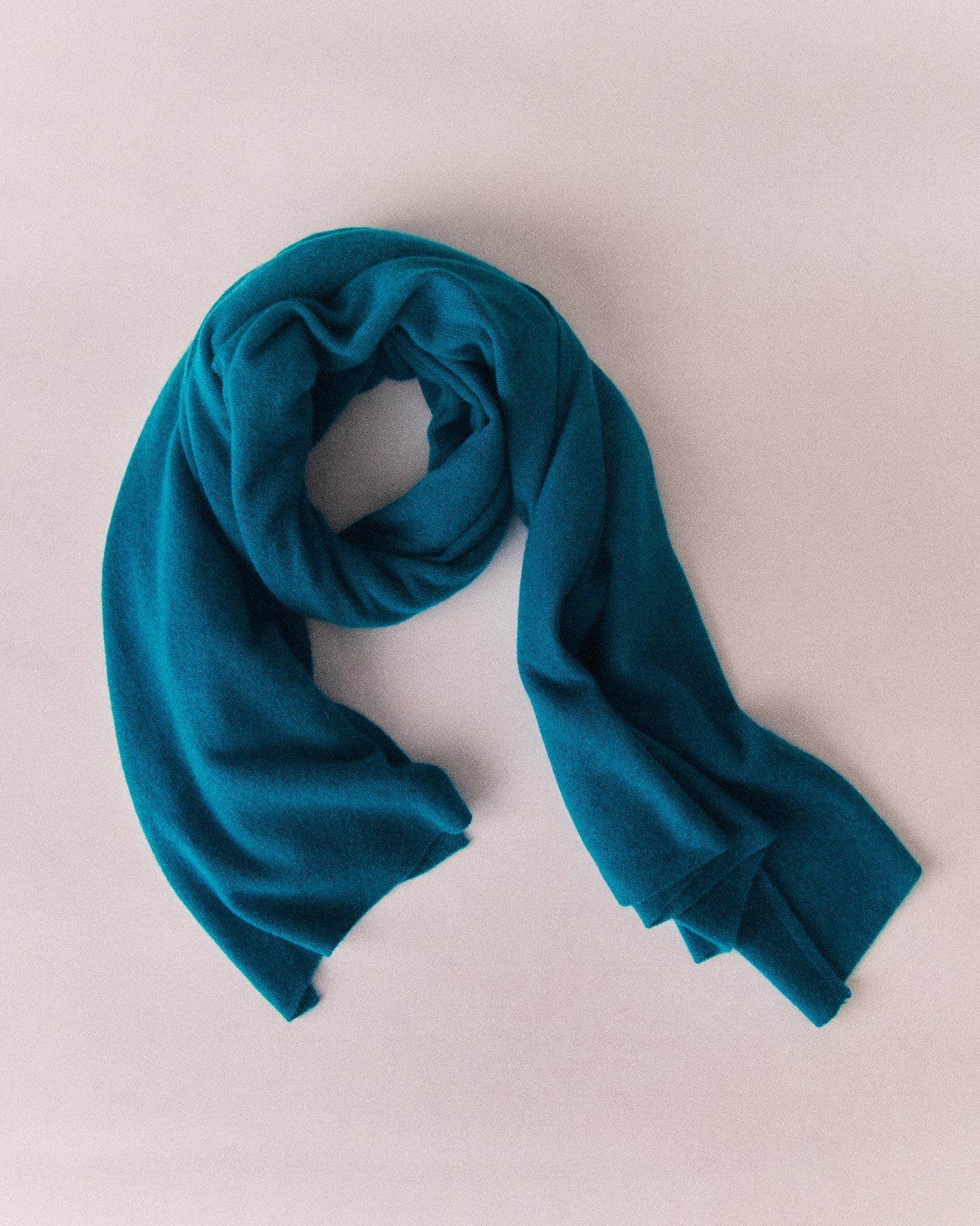 Cashmere Travel Wrap | Deep Water Teal