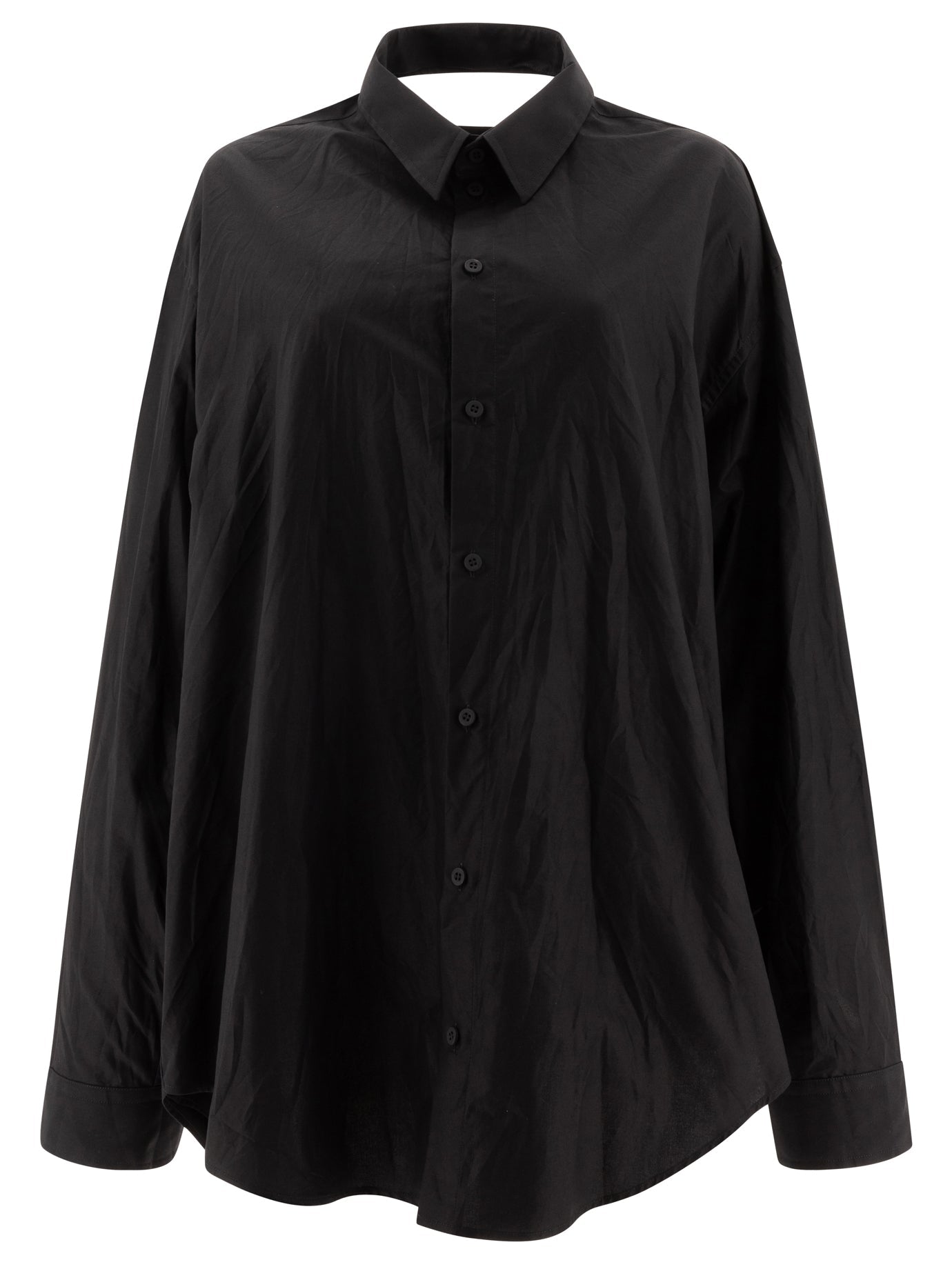 Balenciaga "suspended" Shirt-effect Dress