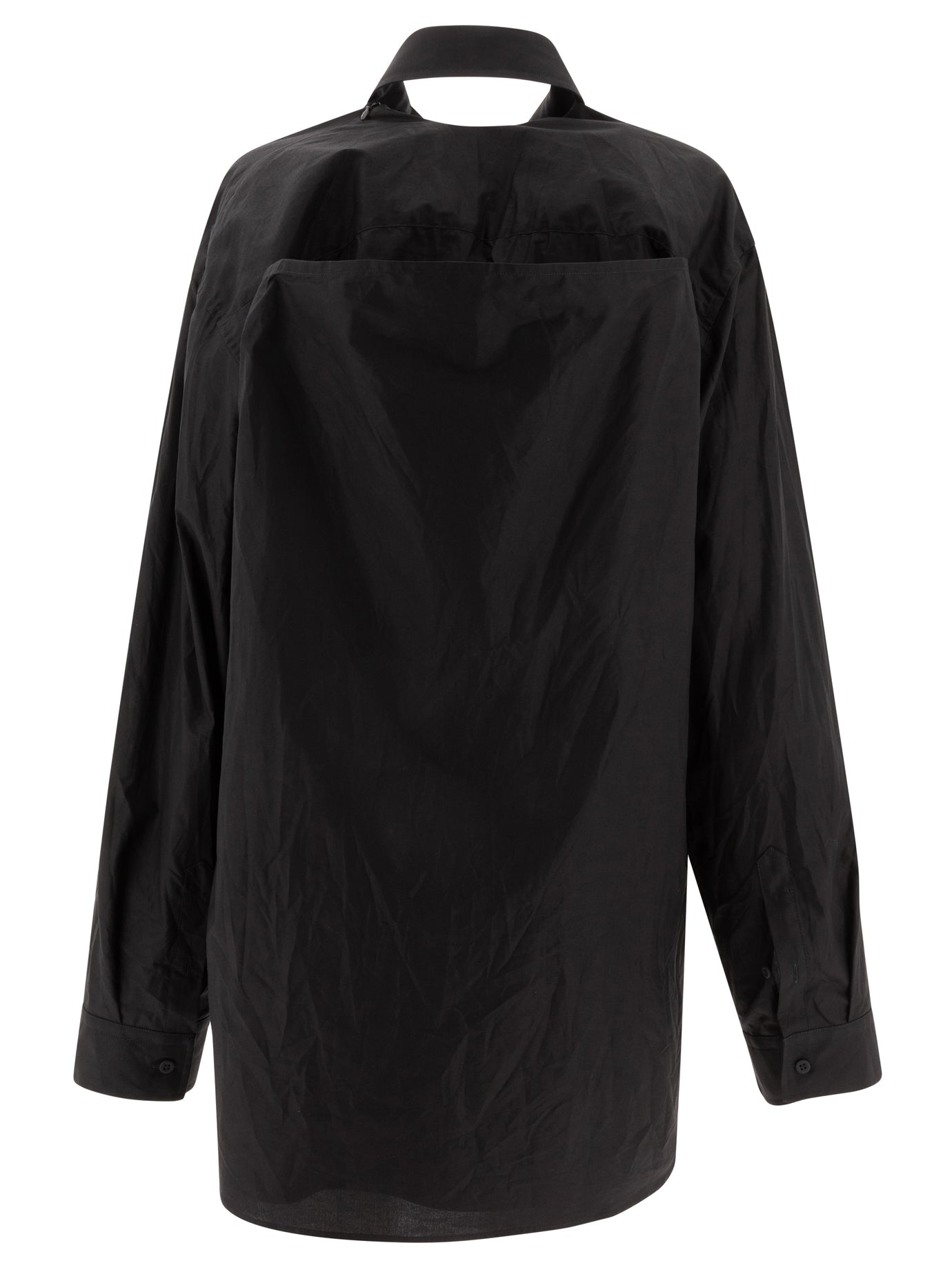 Balenciaga "suspended" Shirt-effect Dress