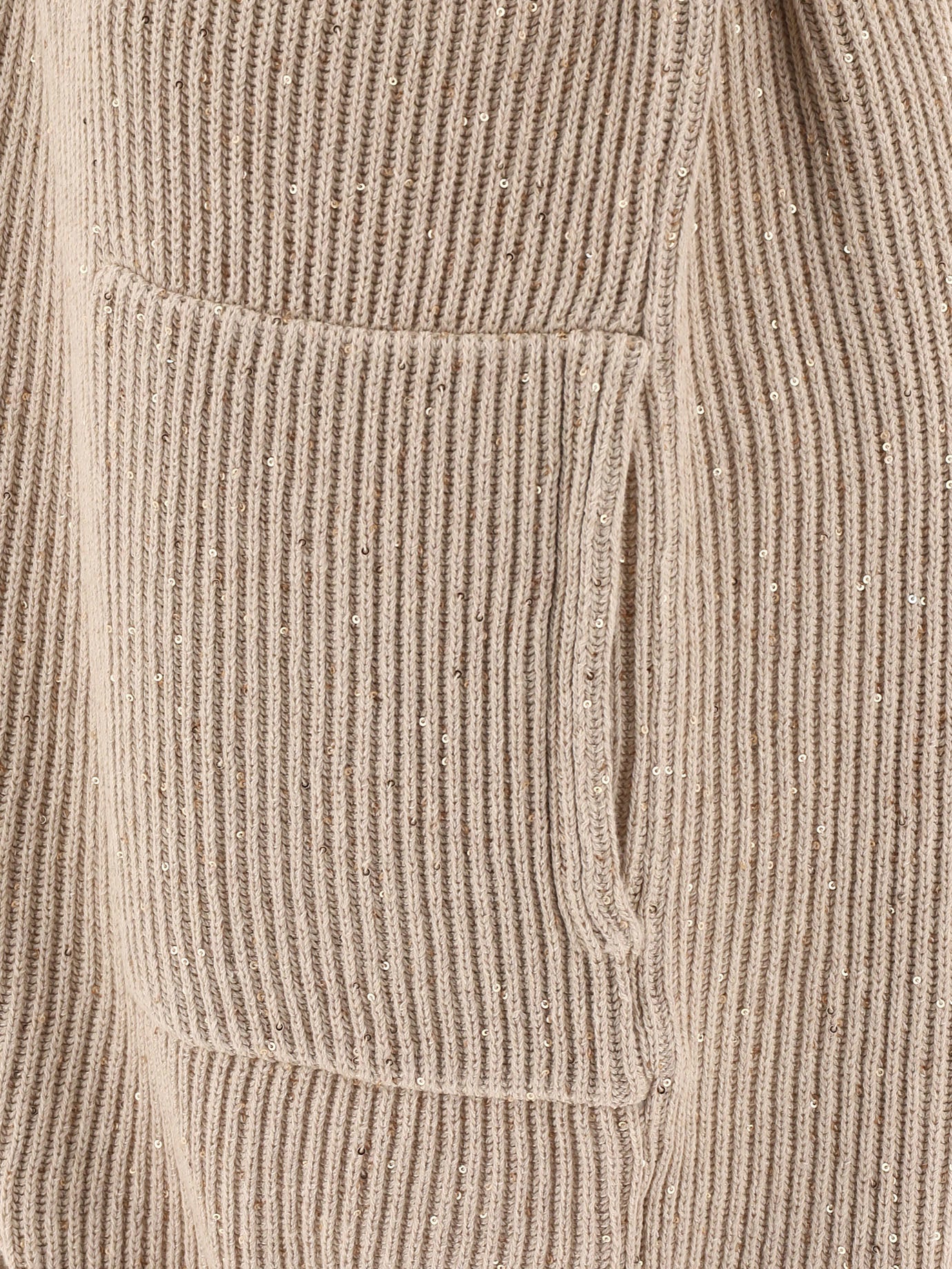 Brunello Cucinelli "diamante" Ribbed Cardigan