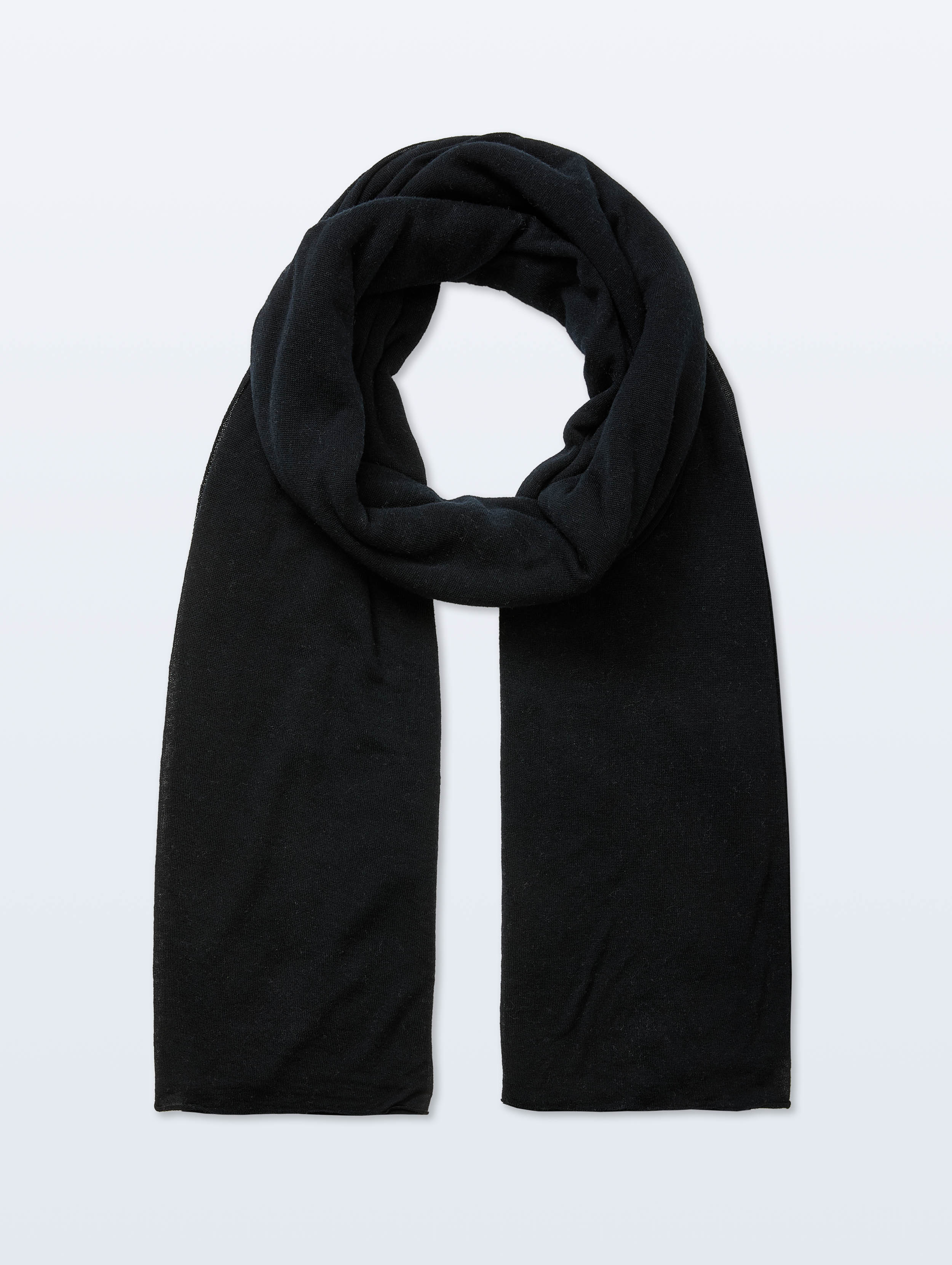 Superfine Cashmere Travel Wrap | Black