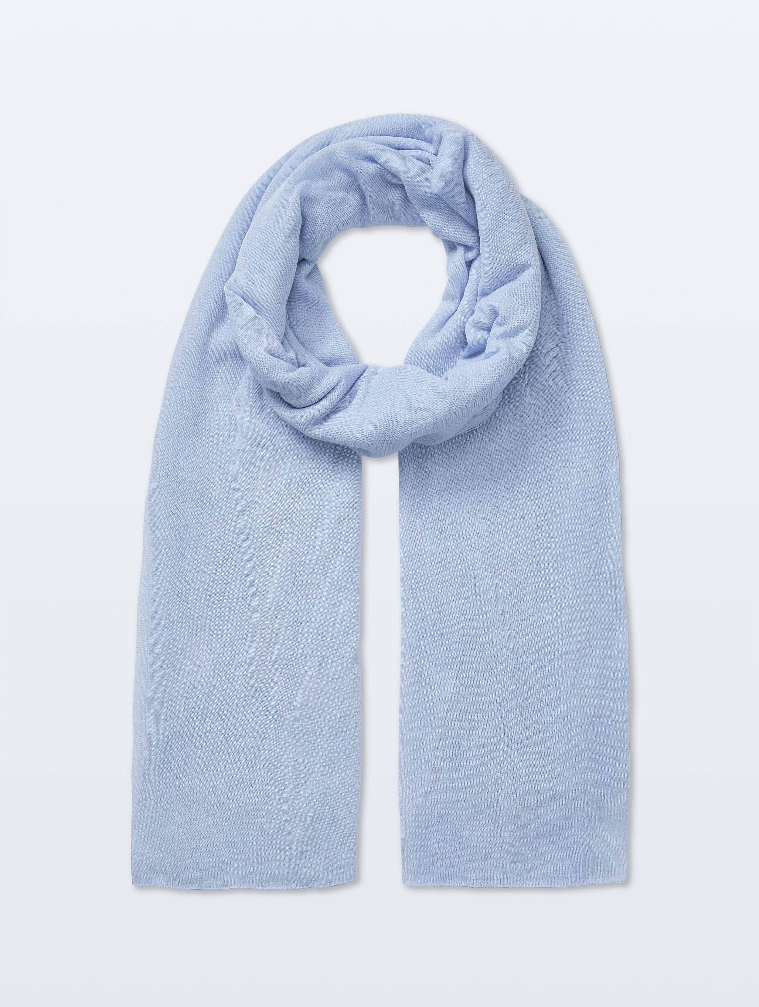 Superfine Cashmere Travel Wrap | Horizon Blue