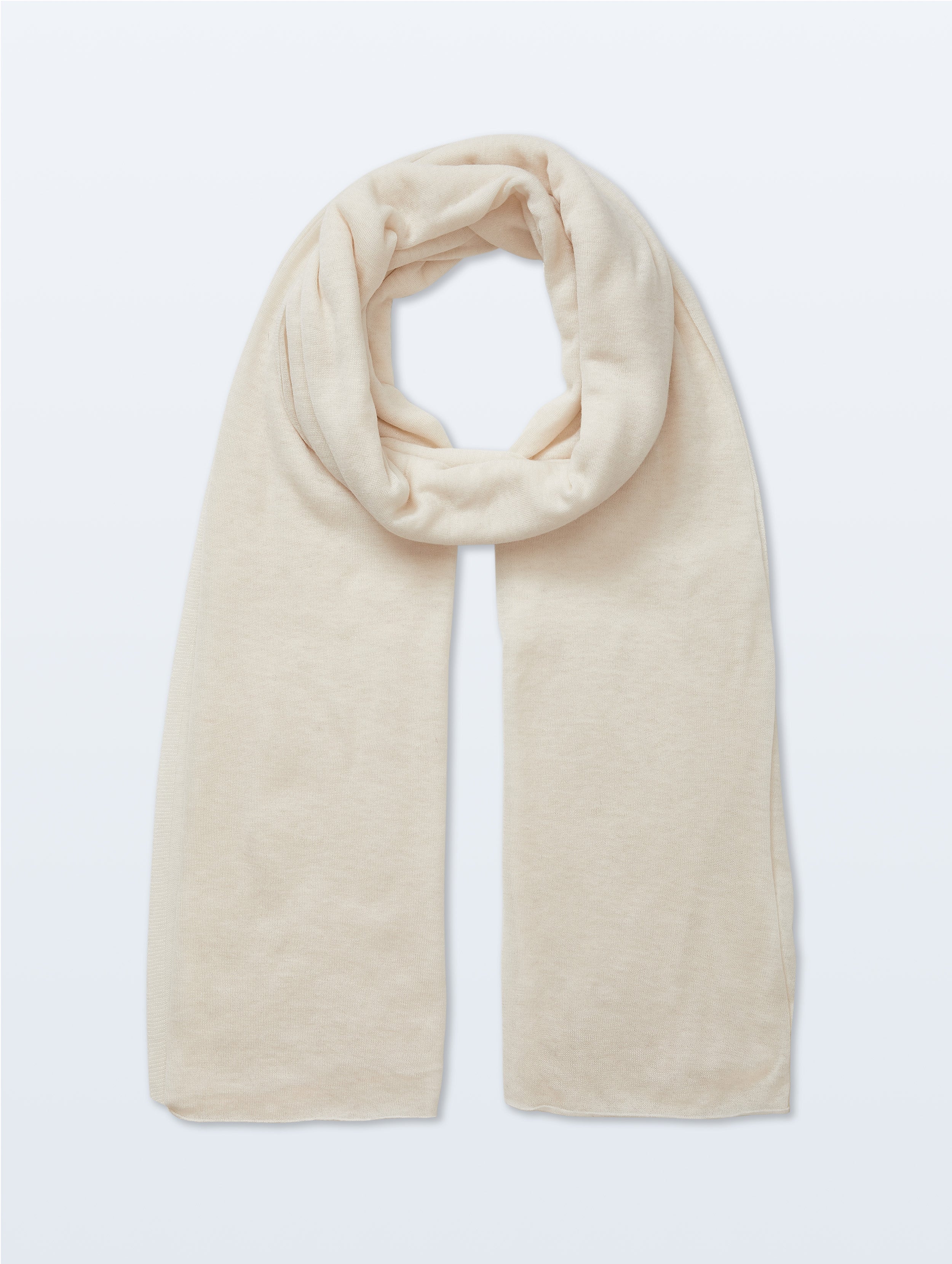 Superfine Cashmere Travel Wrap | White