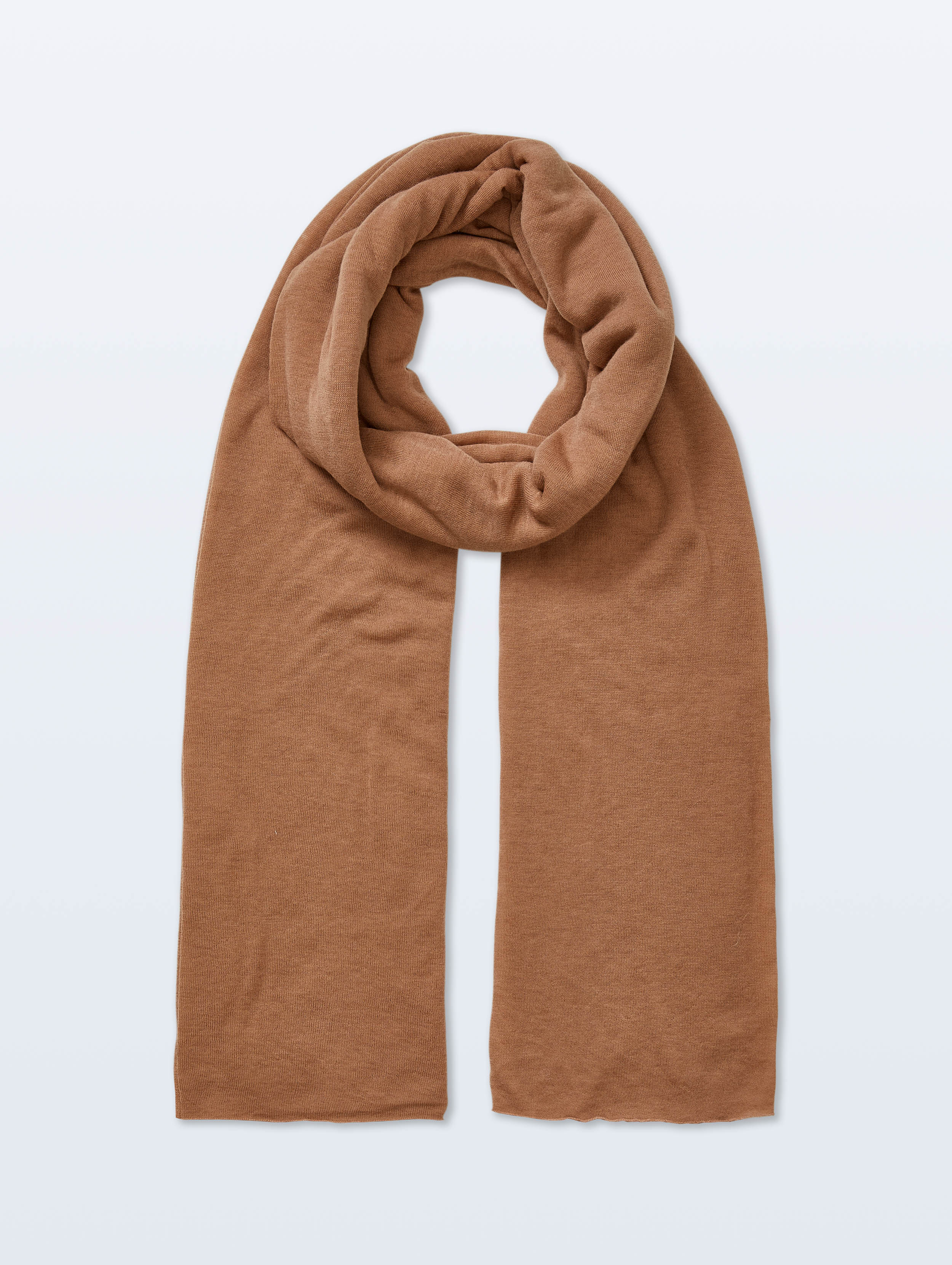 Superfine Cashmere Travel Wrap | Sandstone Brown