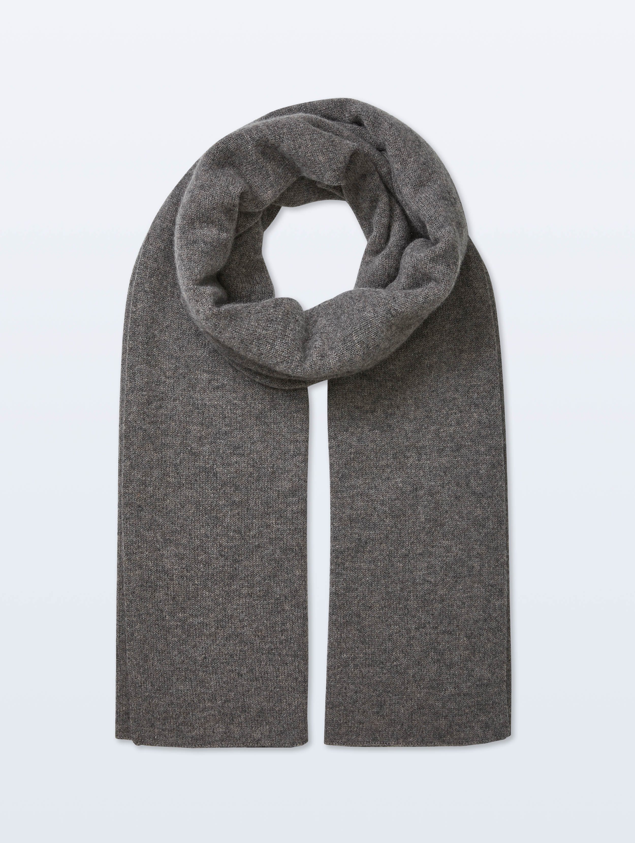 Cashmere Mini Scarf | Ashen Brown