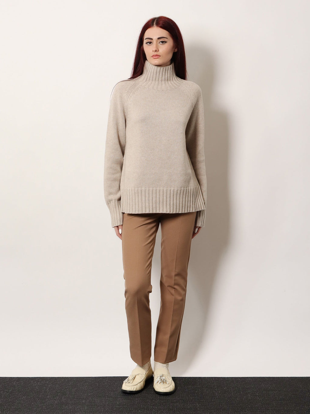 'S Max Mara Umanita Cotton Blend Trousers