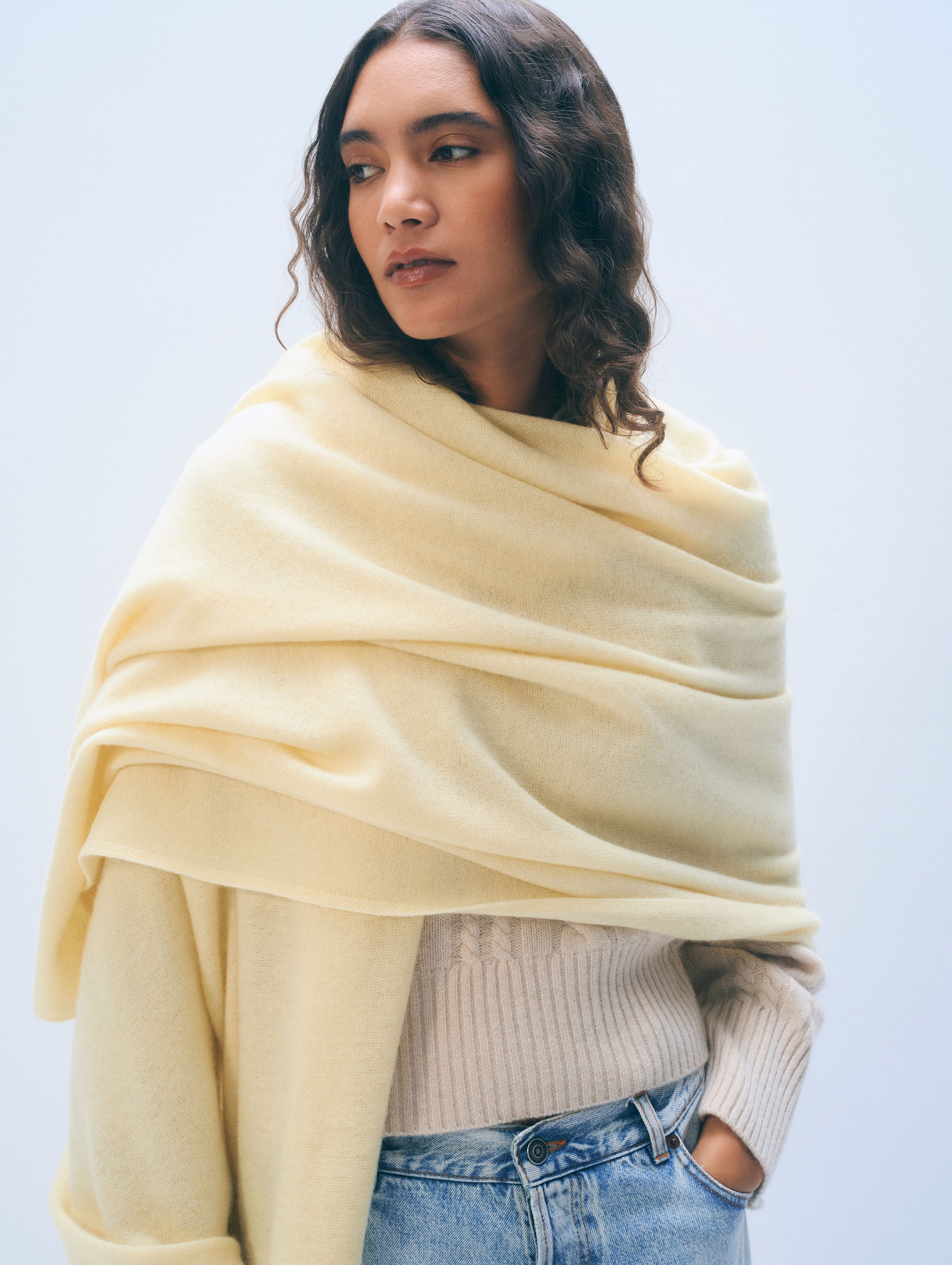 Cashmere Travel Wrap | Lemonade