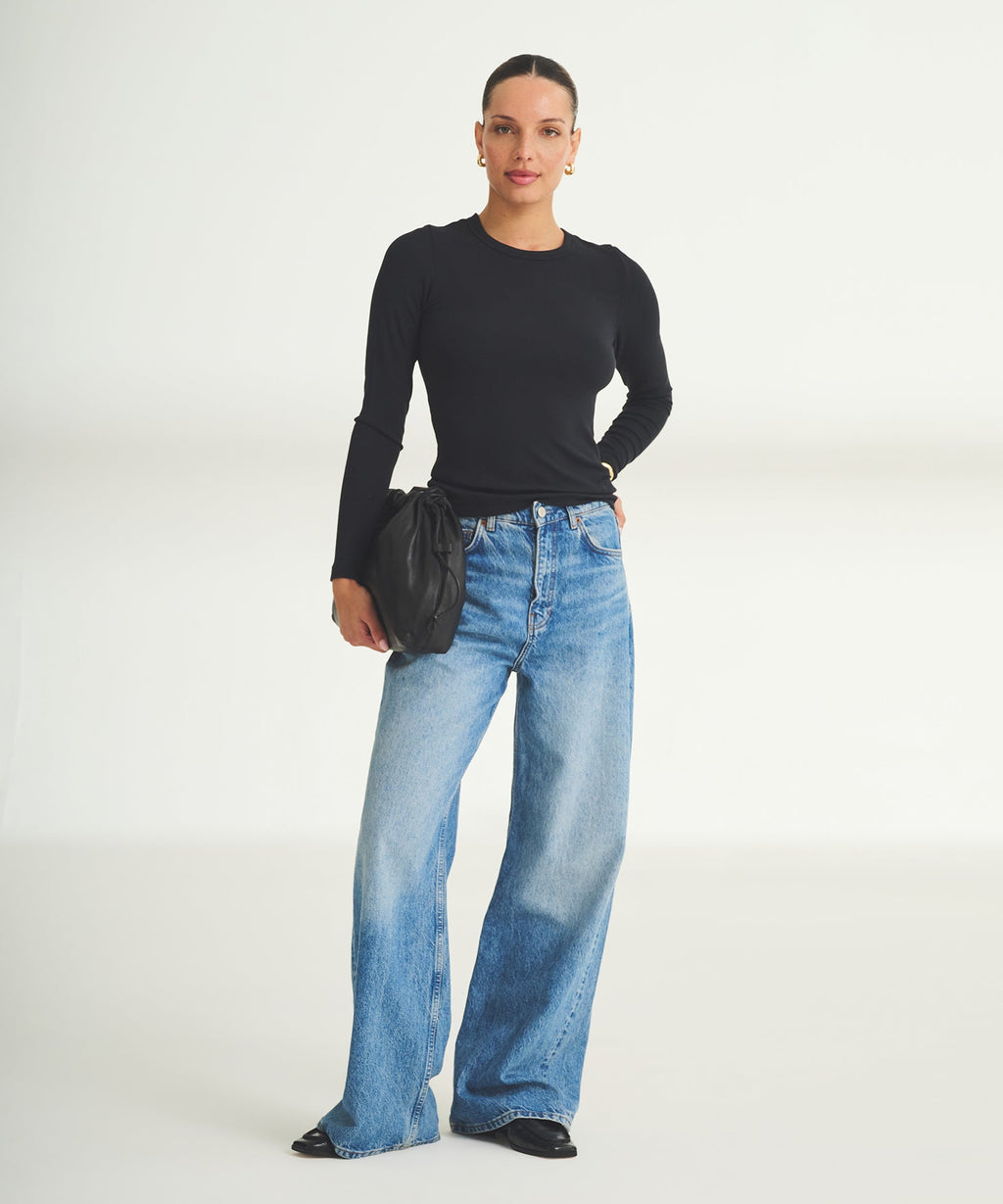 Baby Rib Long Sleeve Tee