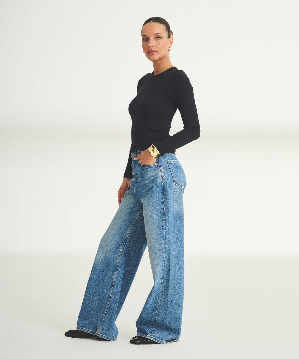 Baby Rib Long Sleeve Tee