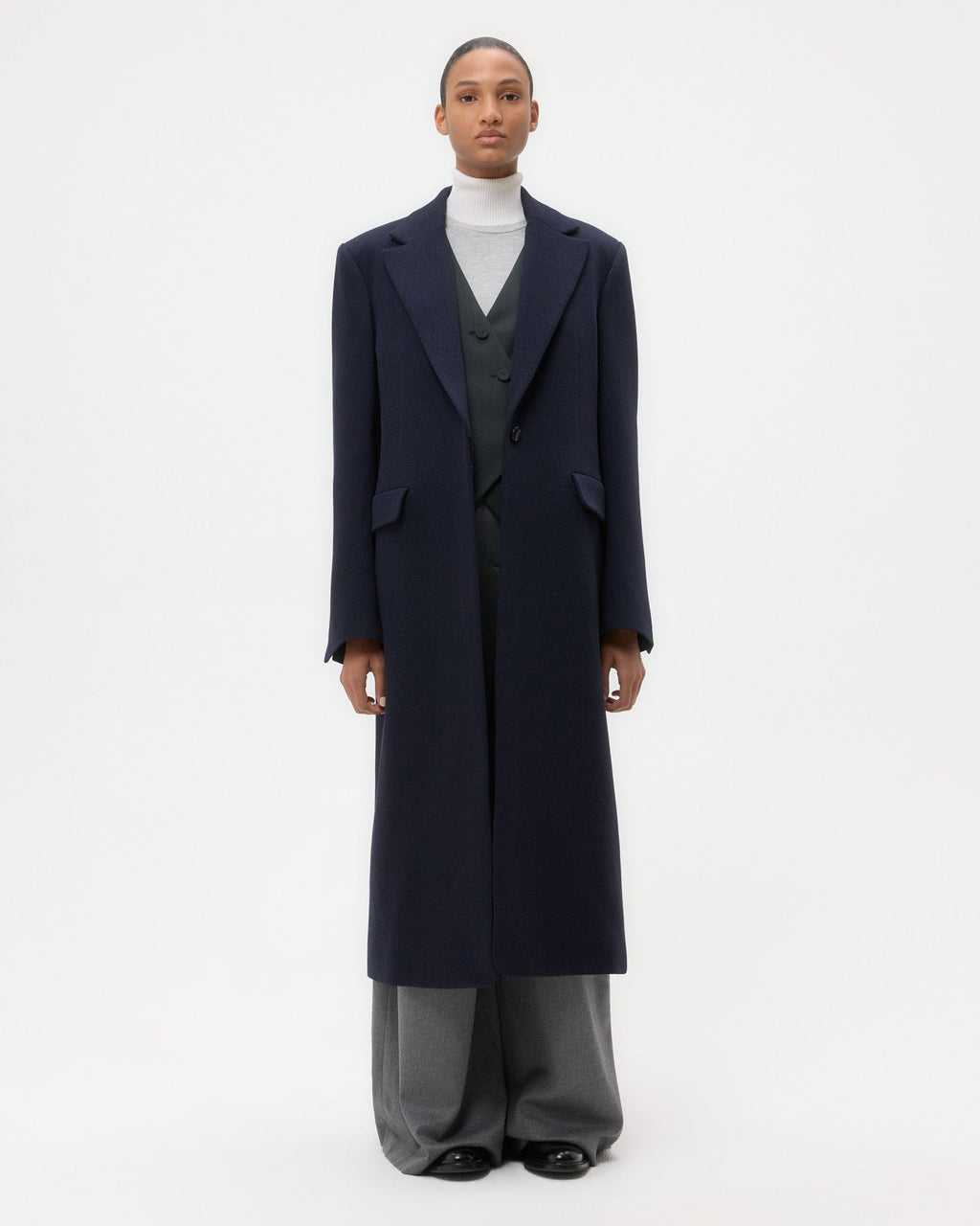 Mattie Coat in Wool Twill