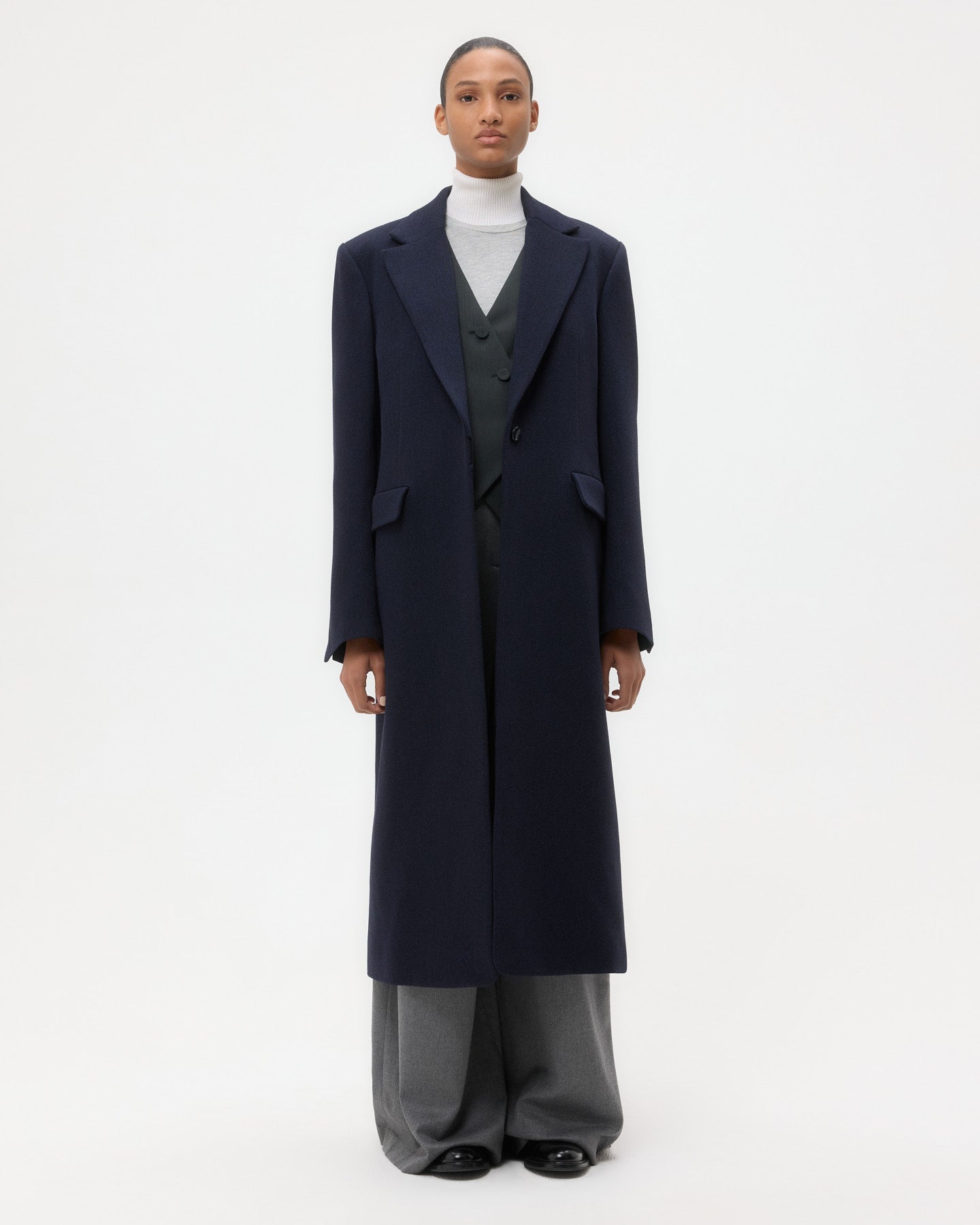 Mattie Coat in Wool Twill