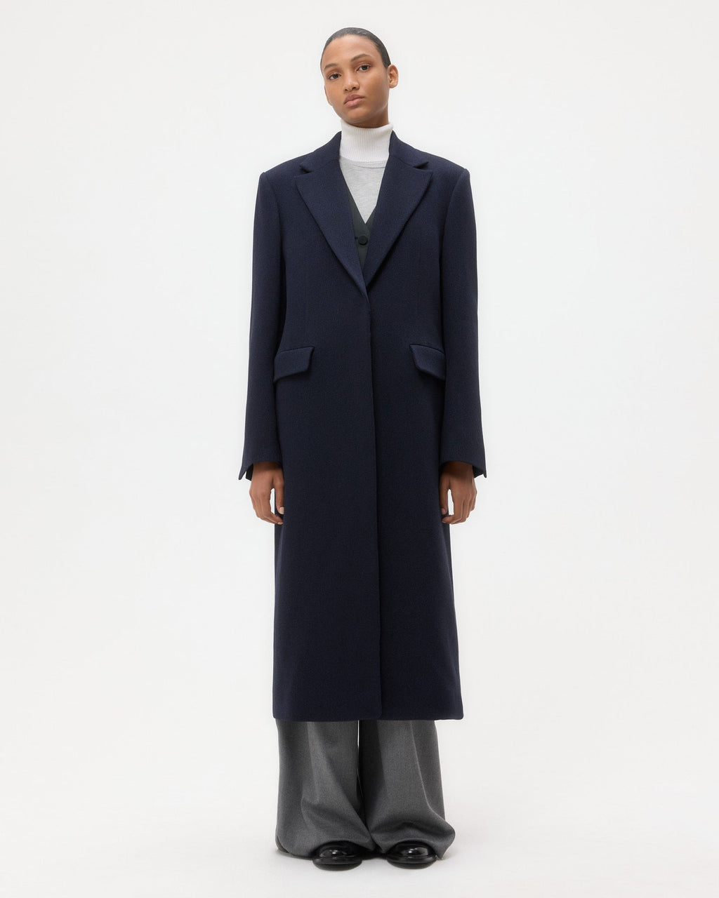 Mattie Coat in Wool Twill