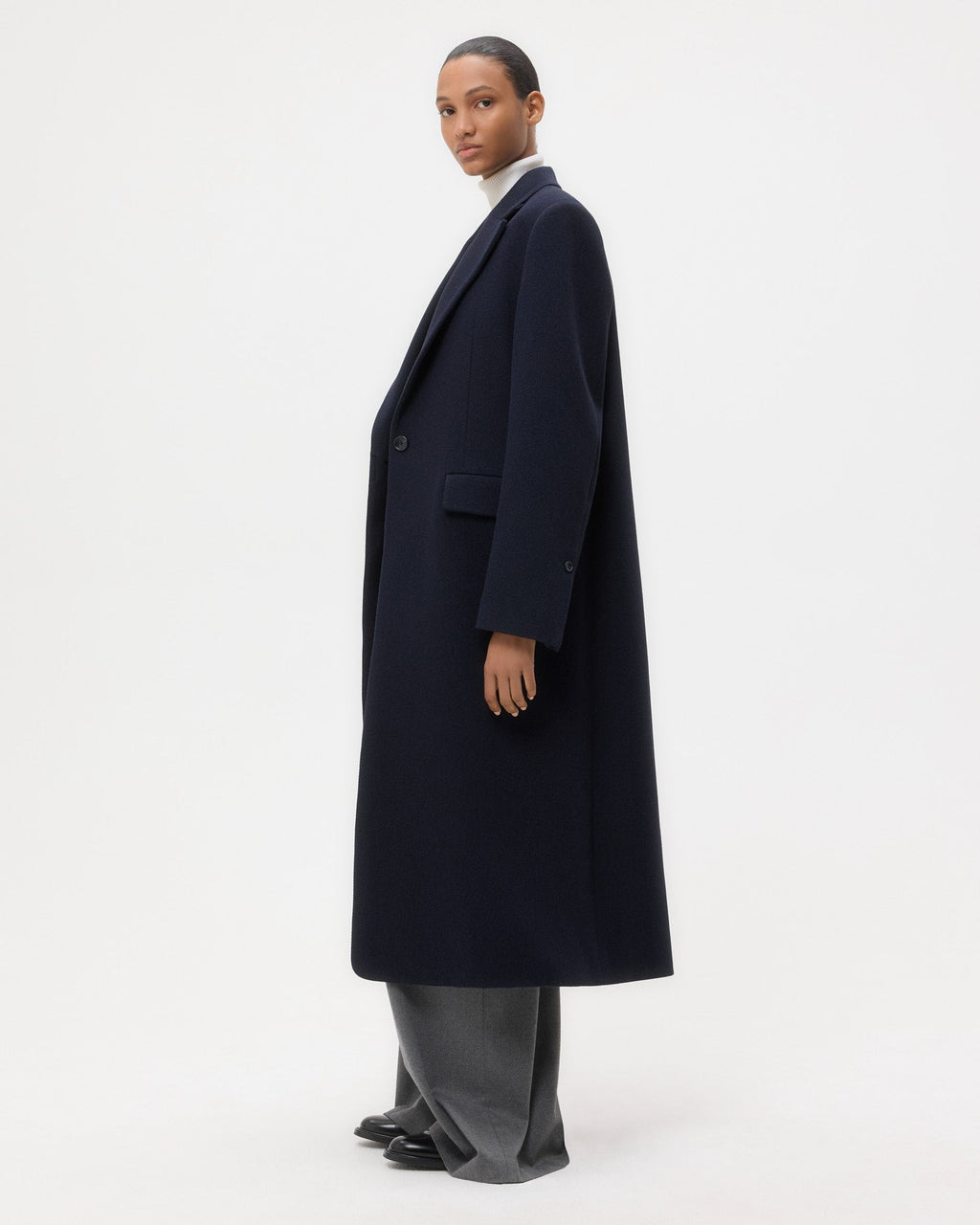 Mattie Coat in Wool Twill