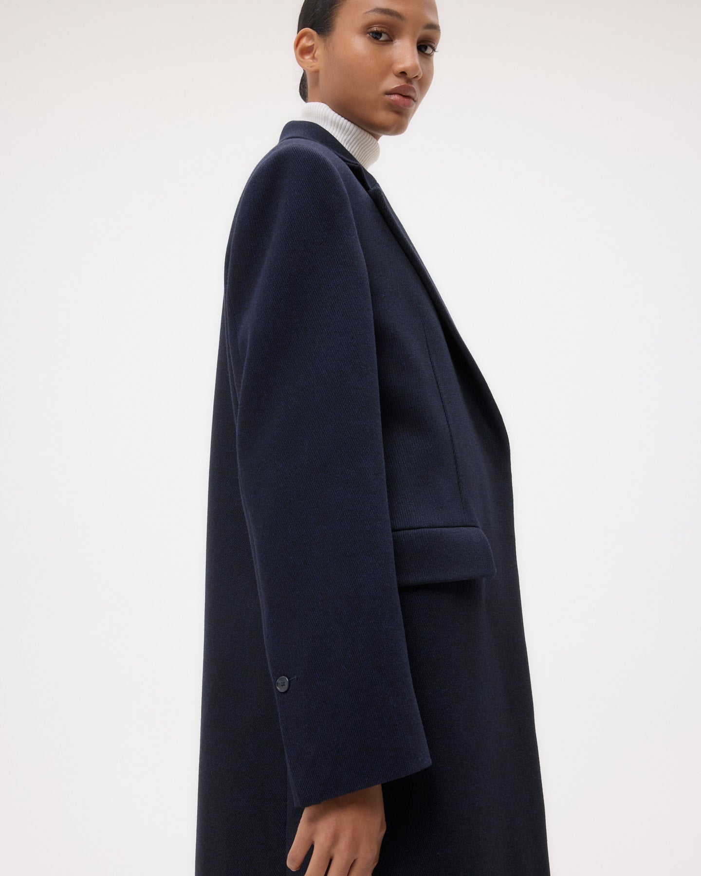 Mattie Coat in Wool Twill