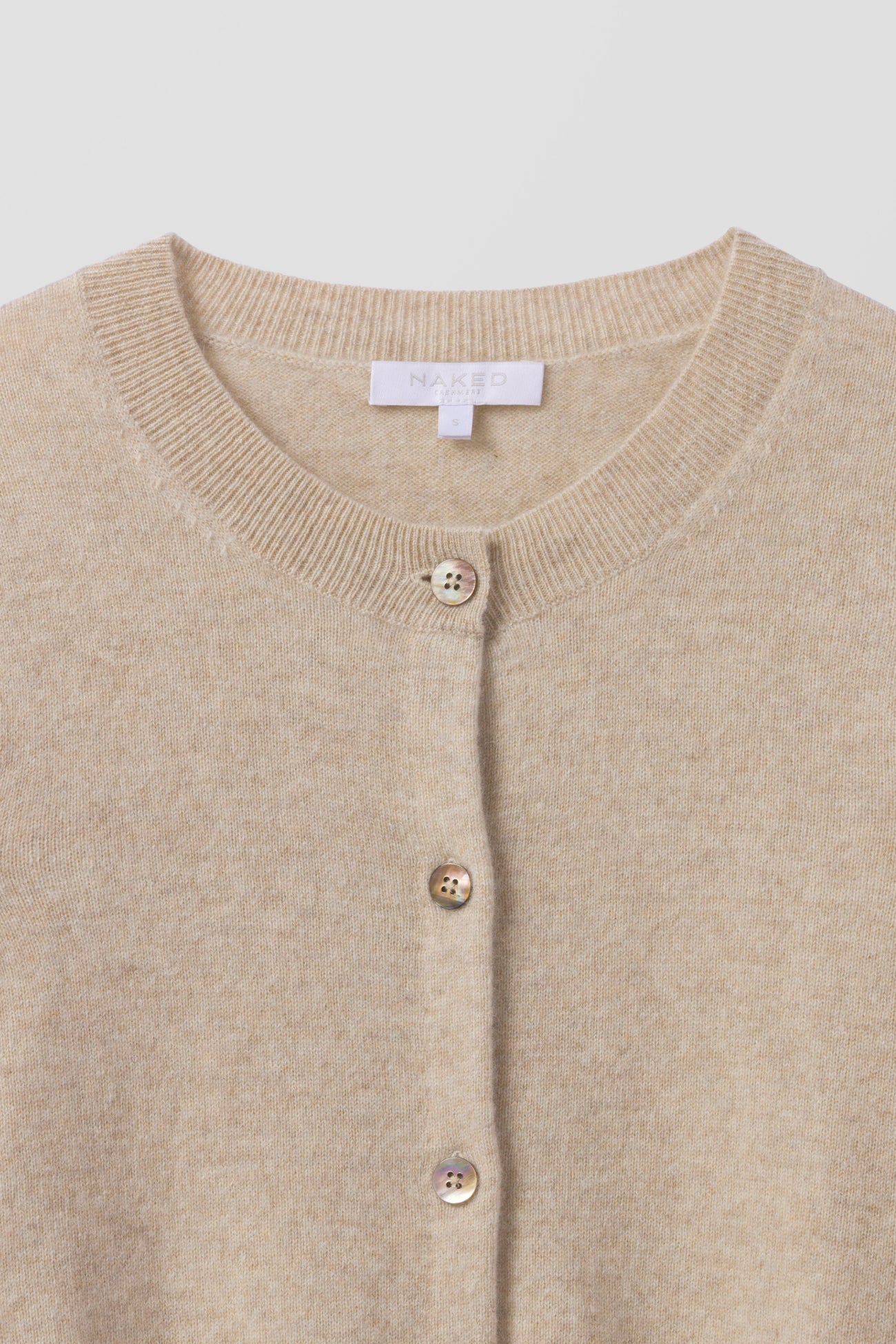 JAYLA BUTTON-UP CASHMERE CARDIGAN