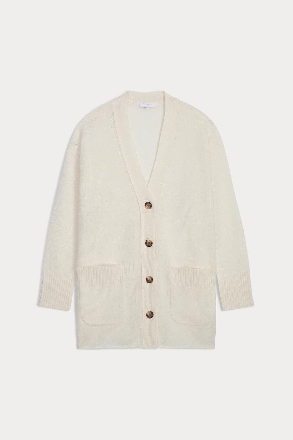 ADELINA BUTTON-UP CASHMERE CARDIGAN