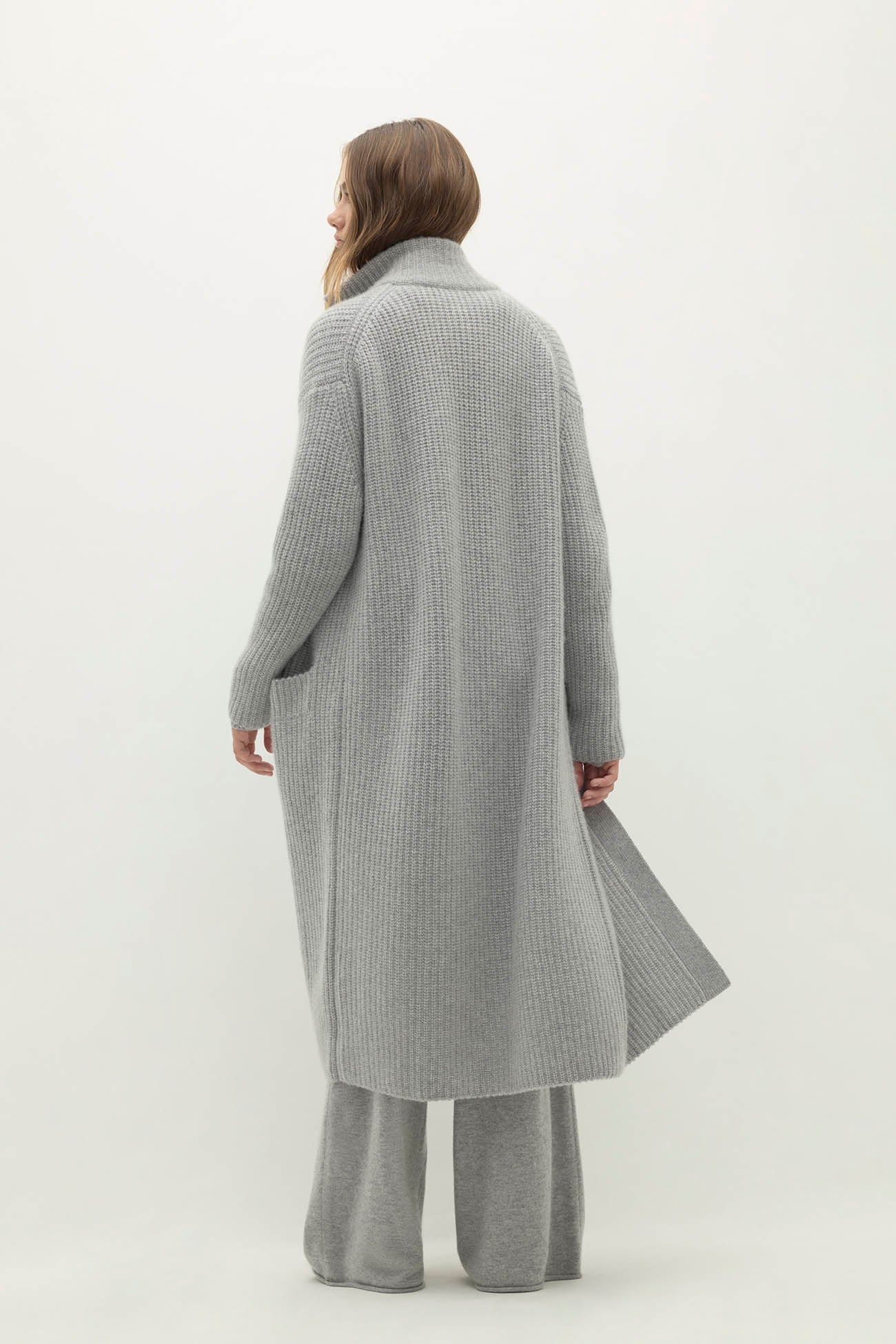 ADRIANA FISHERMAN RIB CARDIGAN