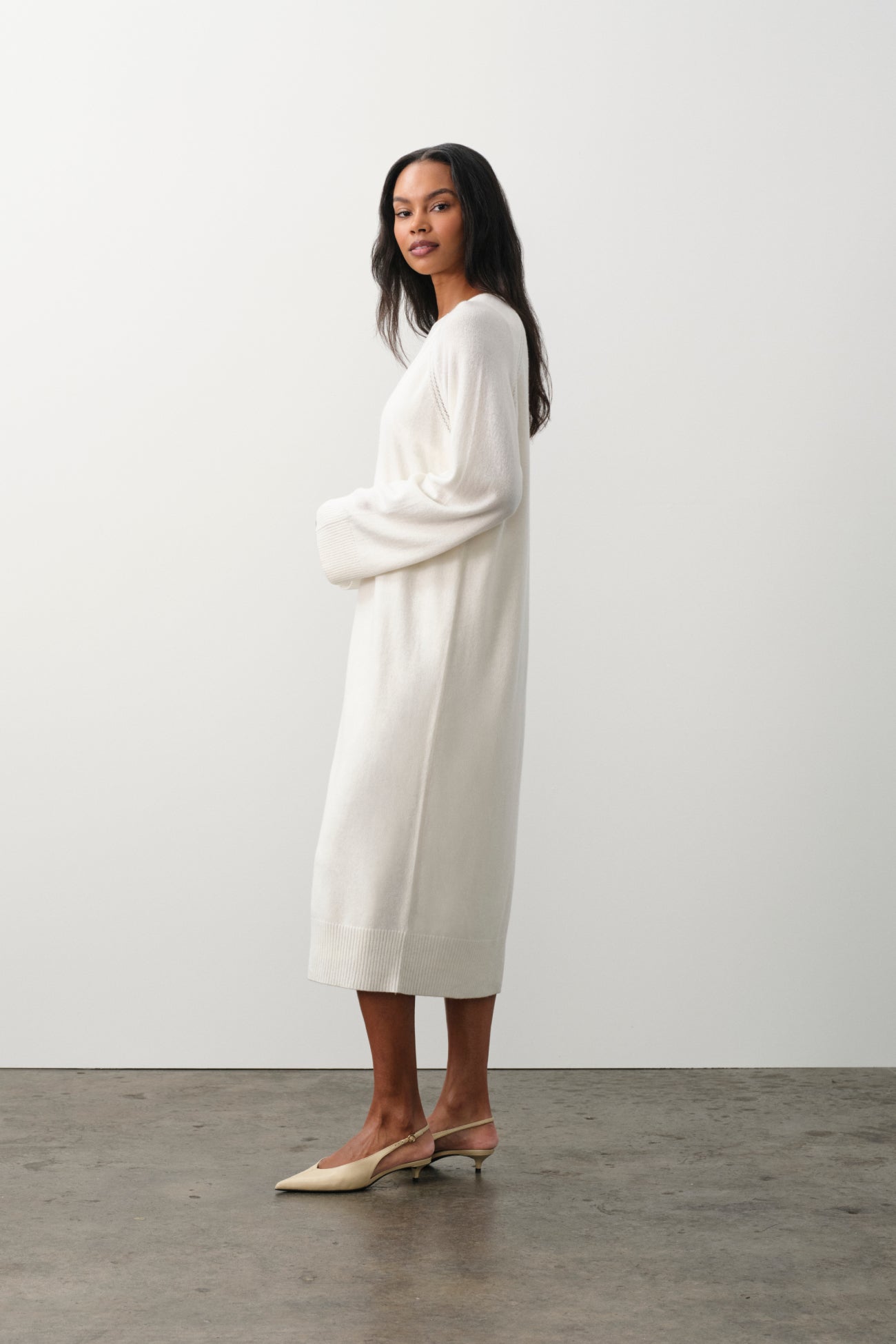 ASTER FEATHERWEIGHT CASHMERE LONGLINE CARDIGAN