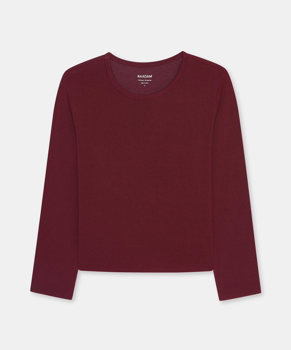 Breathable Long Sleeve Sleep Tee