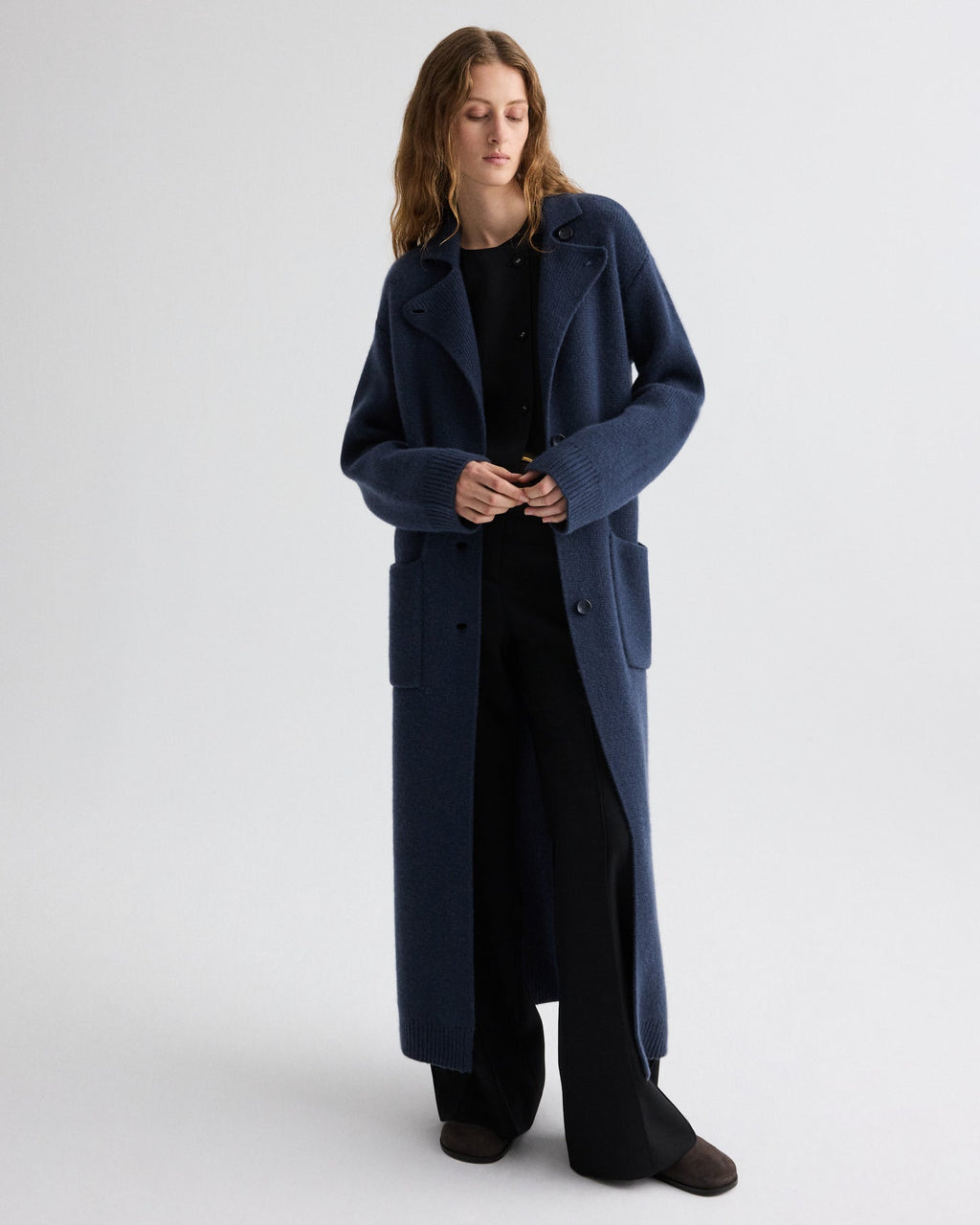 Sunday Morning Cardigan Coat in Italian Cashmere