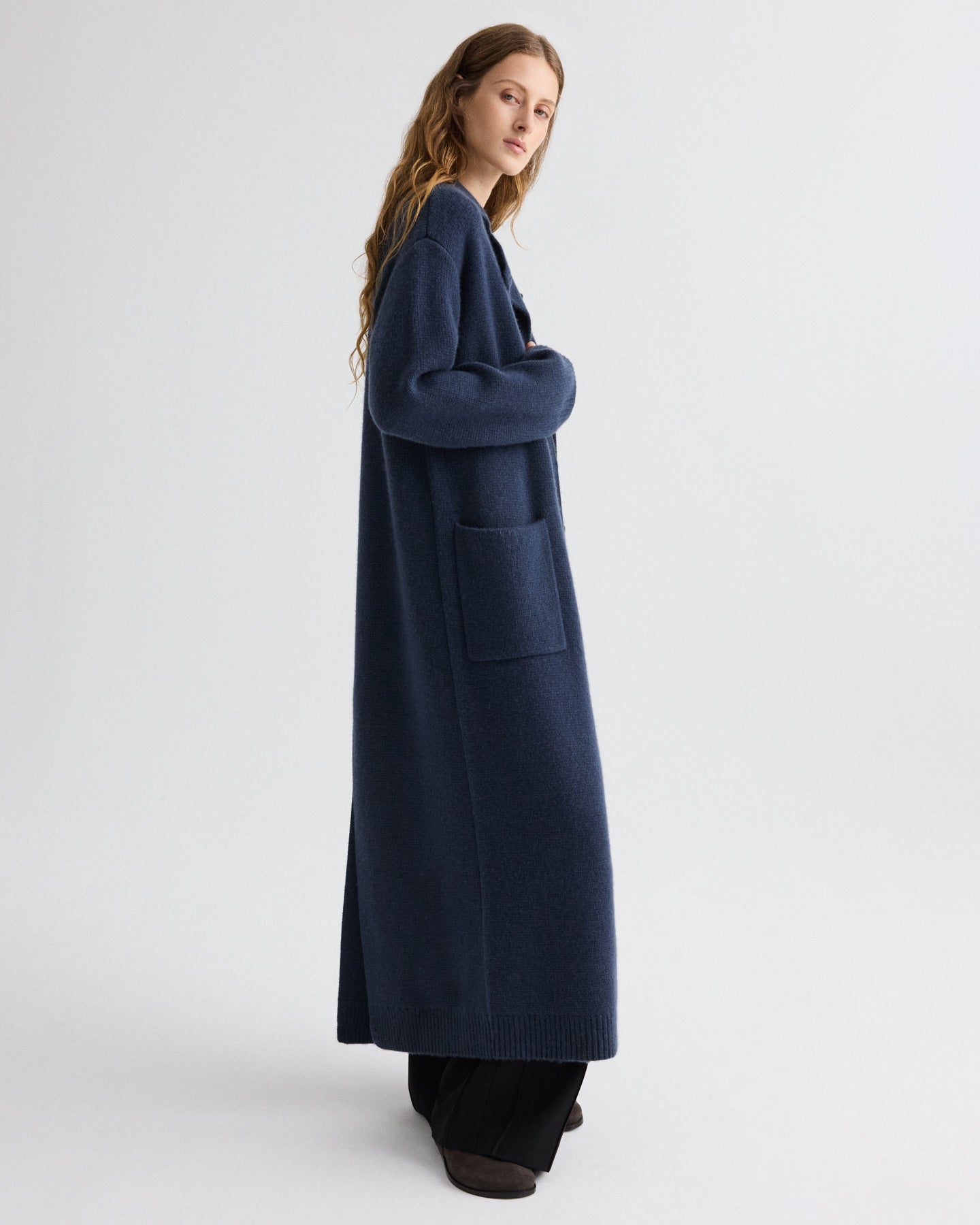Sunday Morning Cardigan Coat in Italian Cashmere