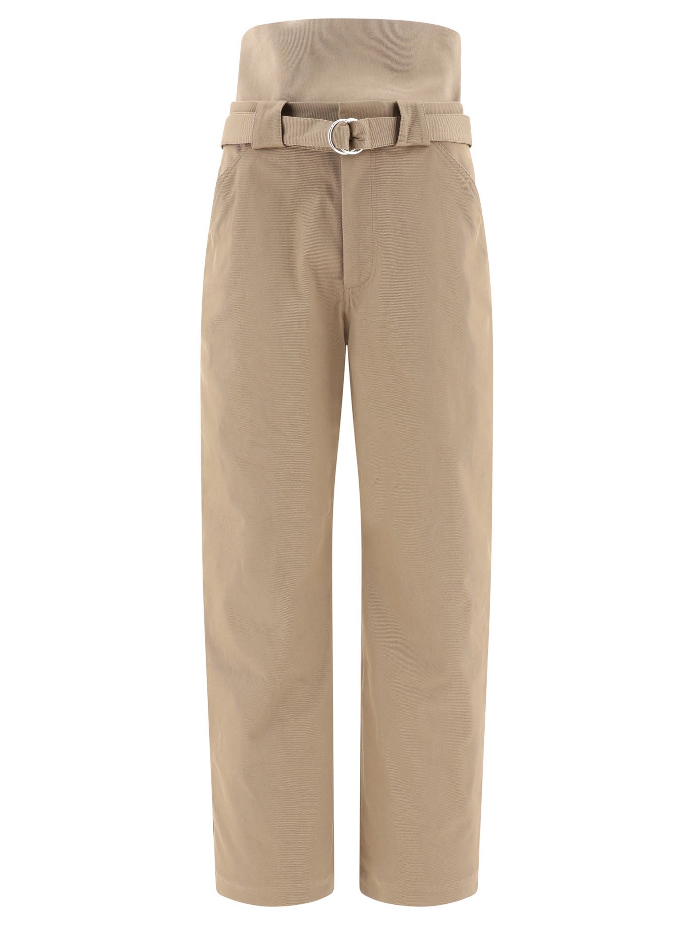 Alaia Cargo Trousers With Knit Band