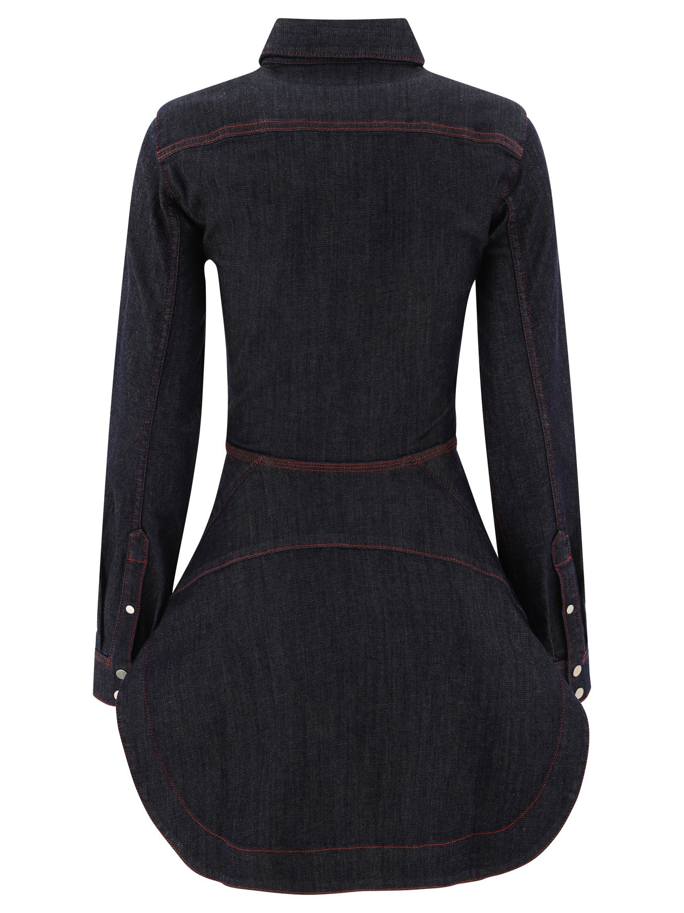 AlaÃ¯a Denim Shirt Dress