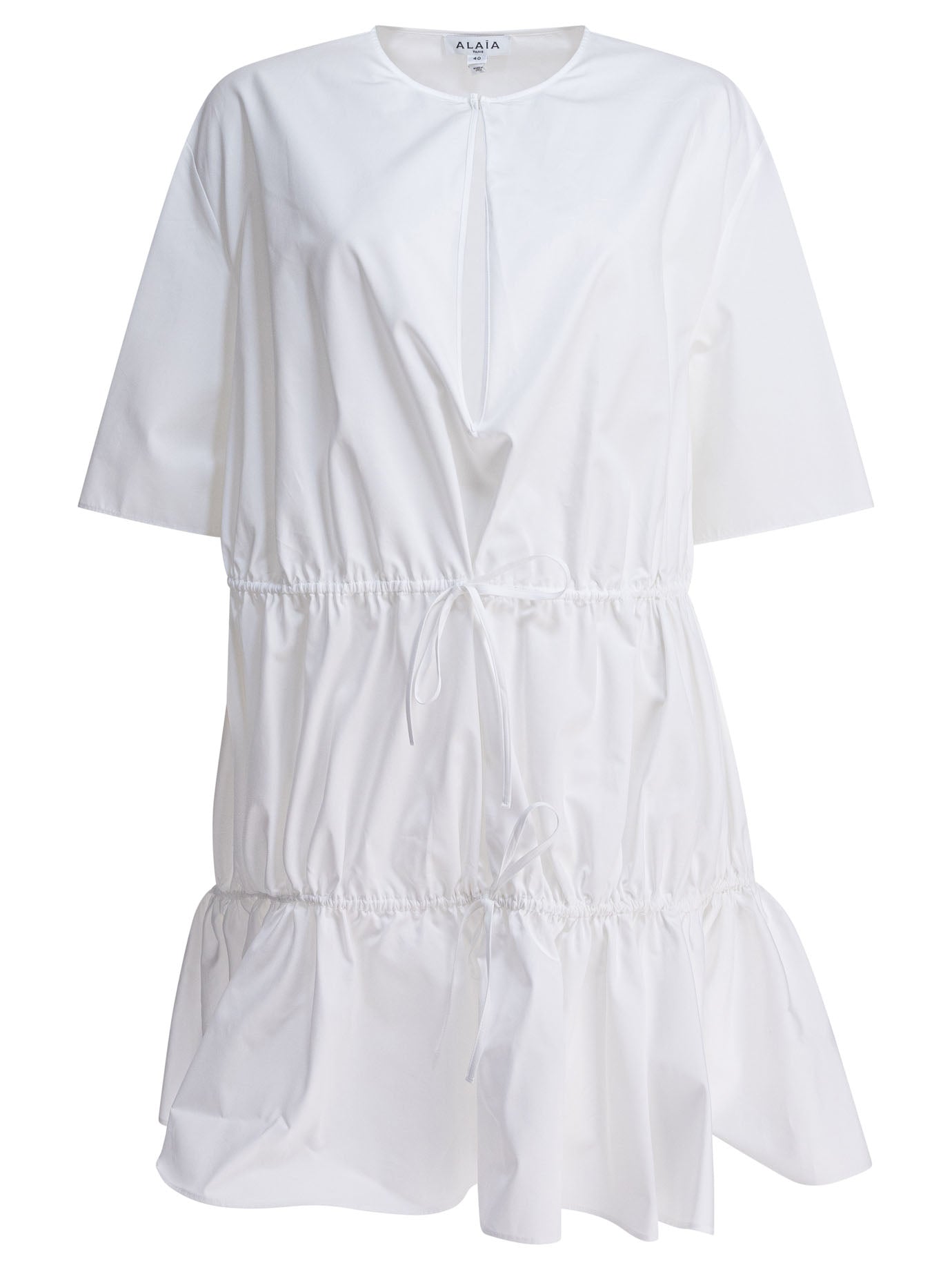 Alaia Cotton Poplin Dress