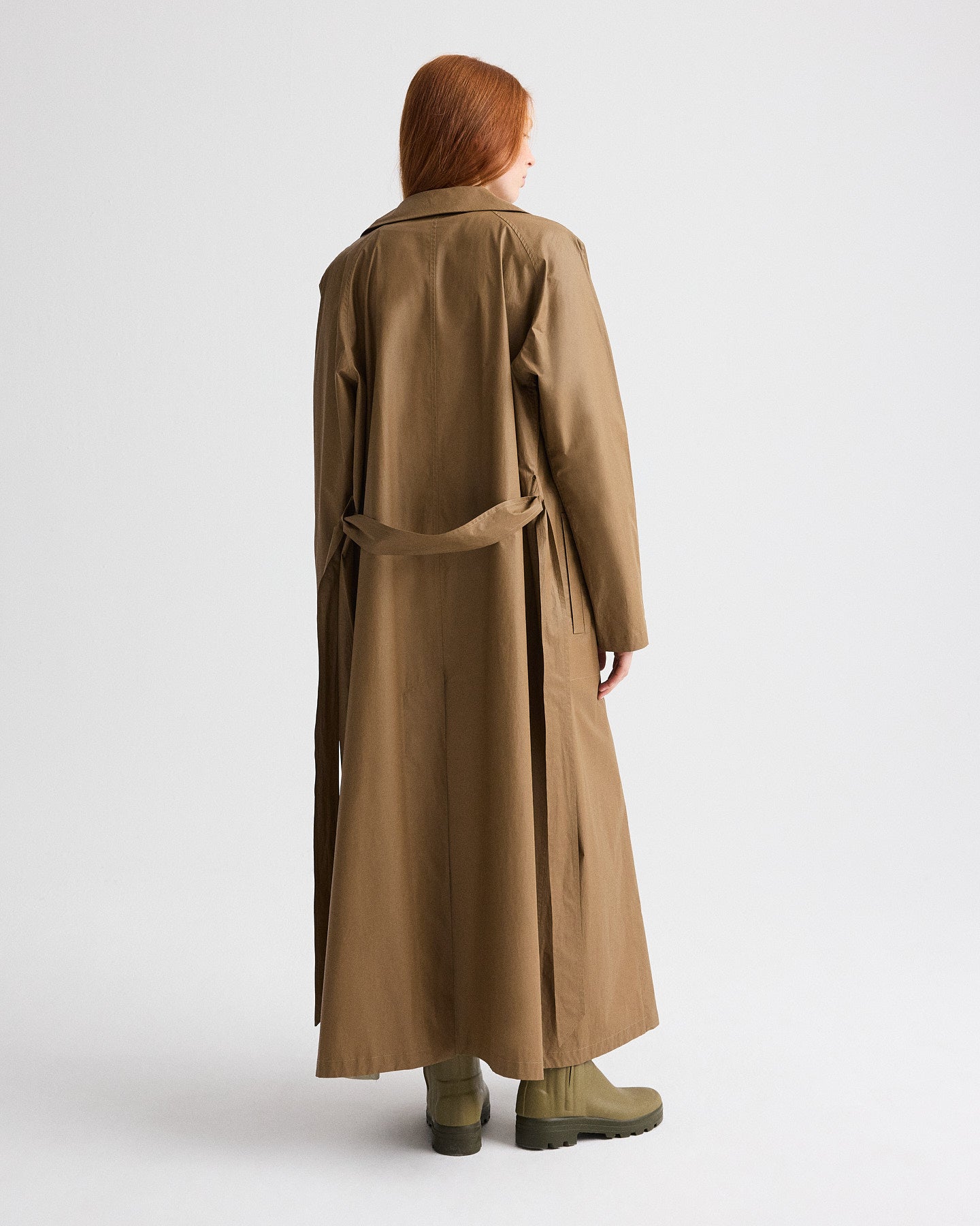 Back And Forth Trench in Lightweight Cotton Trench