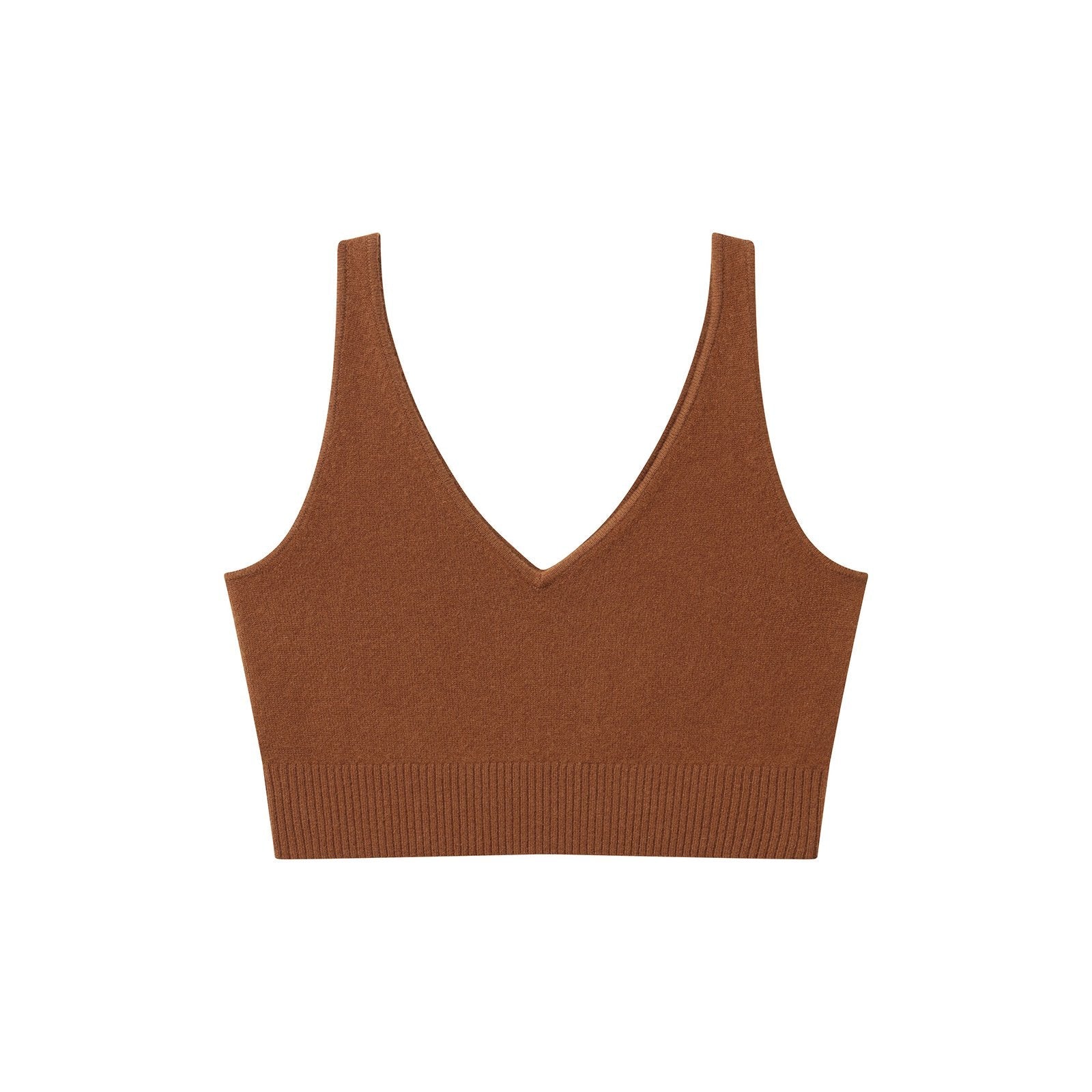 Signature Cashmere Longline Bra Tops